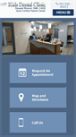 Mobile Screenshot of kidsdentalclinic.com
